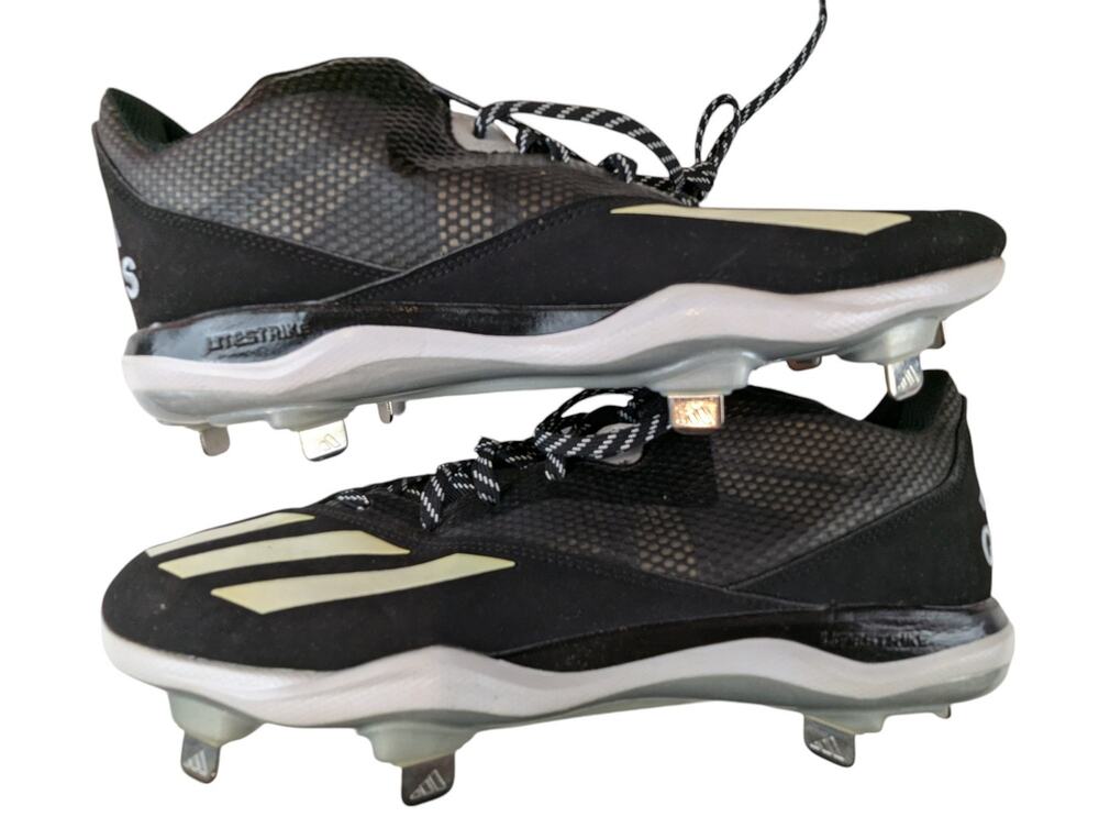 ADIDAS Men's Dual Threat 2 Baseball Metal Cleats F37751 SPG 753001 Black 11.5